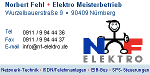 Referenzkunde Norbert Fehl Elektro